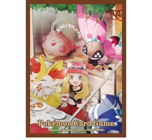 Nintendo Pokémon Card Game Deck Shield Serena Sleeves 64 Pieces 66×92mm