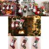 Cozy And Durable Gnome Santa Claus Christmas Stocking For Tree Hanging And Gifts