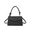 Chic 2024 Women's Korean Style Vintage Solid Color Small Crossbody Bag Pu Handbag
