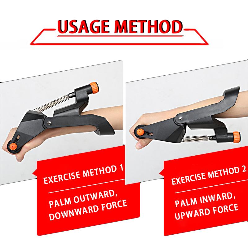 Fitness Arm Trainer Adjustable Size Power Wrists Developer Forearm Strength Training Hand Grip Exerciser Home Gym Sport Equipment