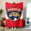 Florida Panthers Soft and comfortable flannel Suitable for sofas living rooms outdoor camping travel and also makes a great anniversary gif