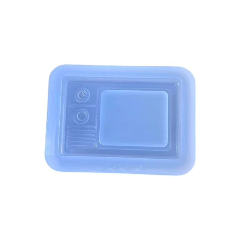 

Food Safe Silicone TV Mould Multipurpose for Soap and Candle Making Effortless Craft Accessories 1
