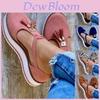 Elegant Women Tassel Round Toe Shoes Casual Flats With T-strap Gladiator Design