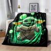 1pc Star Wars Printing Blanket - Soft, All-Season Throw for Office Blanket, Personalized Gift with Adorable Cartoon Design