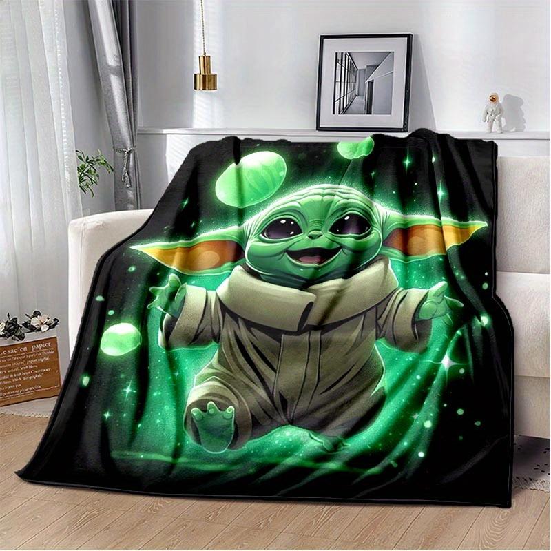 1pc Star Wars Printing Blanket - Soft, All-Season Throw for Office Blanket, Personalized Gift with Adorable Cartoon Design