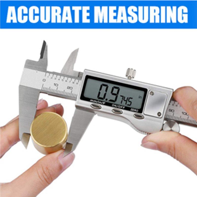 ABBP-Vernier Caliper With Large LCD Screen, Versatile Measurement Tool For DIY And Professional Use