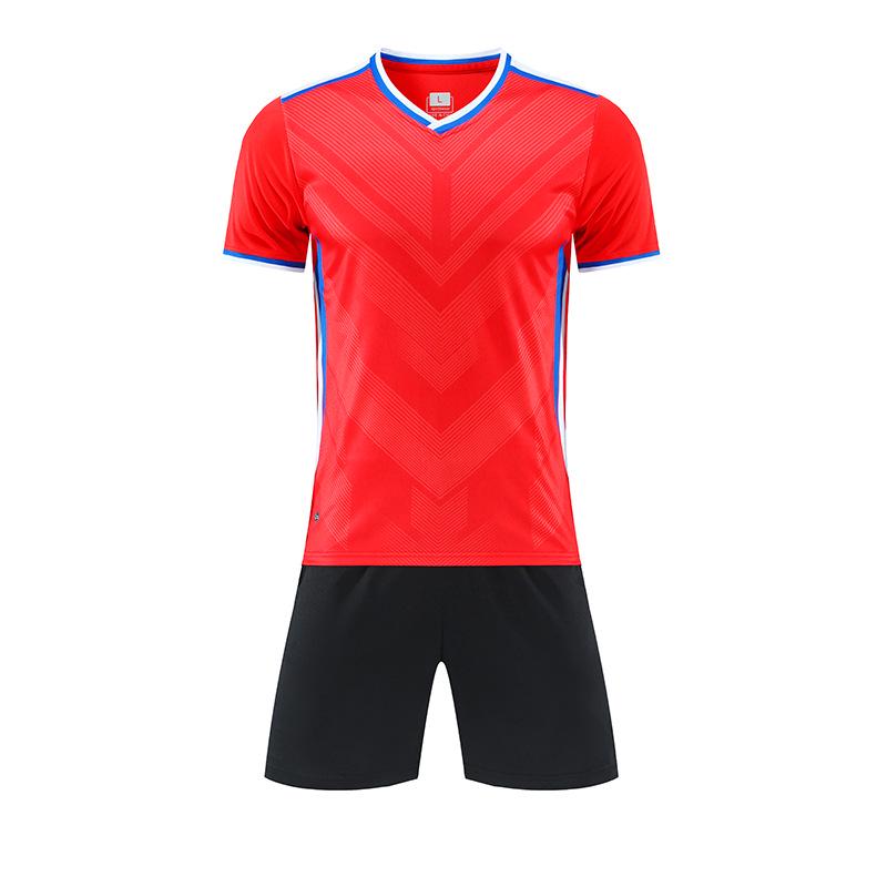 2026 Summer Quick-Dry Breathable Unisex Football Jersey Set - Short Sleeve Training Kit XL