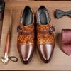 Mode Mode Braune Herrenschuhe mit Reißverschluss Hohe Absätze Oxfords Spitz Übergröße 46 Lederschuhe Höhenerhöhung Herren Hochzeitsschuhe