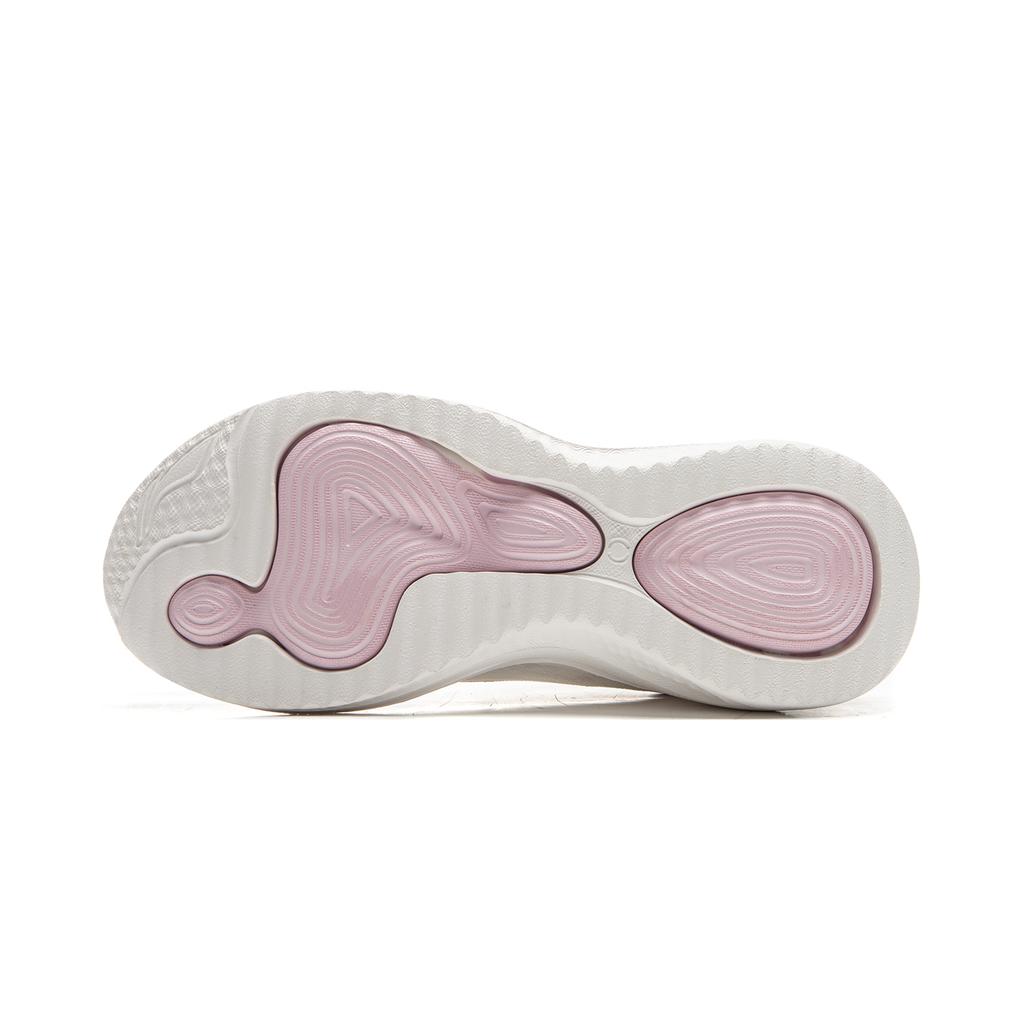 New LiNing SOFT GO 2 Cushioning, Slip Resistant, Abrasion Resistant, Support, Rebound Low Top Casual Shoes Women's Ivory AGLV040-2
