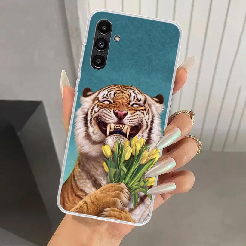 Superior Tiger Pattern Art Phone Case for Samsung Galaxy A17 A16 A37 A26 A36 A57 A56 A15 A25 A35 A55 A14 A24 A34 A54 A13 A23 A33