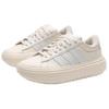 New Adidas GRAND COURT PLATFORM Anti Slip Wear Resistant Low Top Casual Shoes Women's White JQ1078