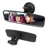 Wide-angle anti-glare blue rearview mirror universal 360° rotating adjustable suction cup inner rearview mirror for cars Interior Mirrors6