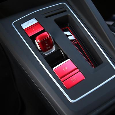 8 Pcs For Volkswagen VW Golf 8 MK8 2020-2021 Car Central Handbrake Auto Hold Button P Switch Gear Head R N D Decorate Cover Trim