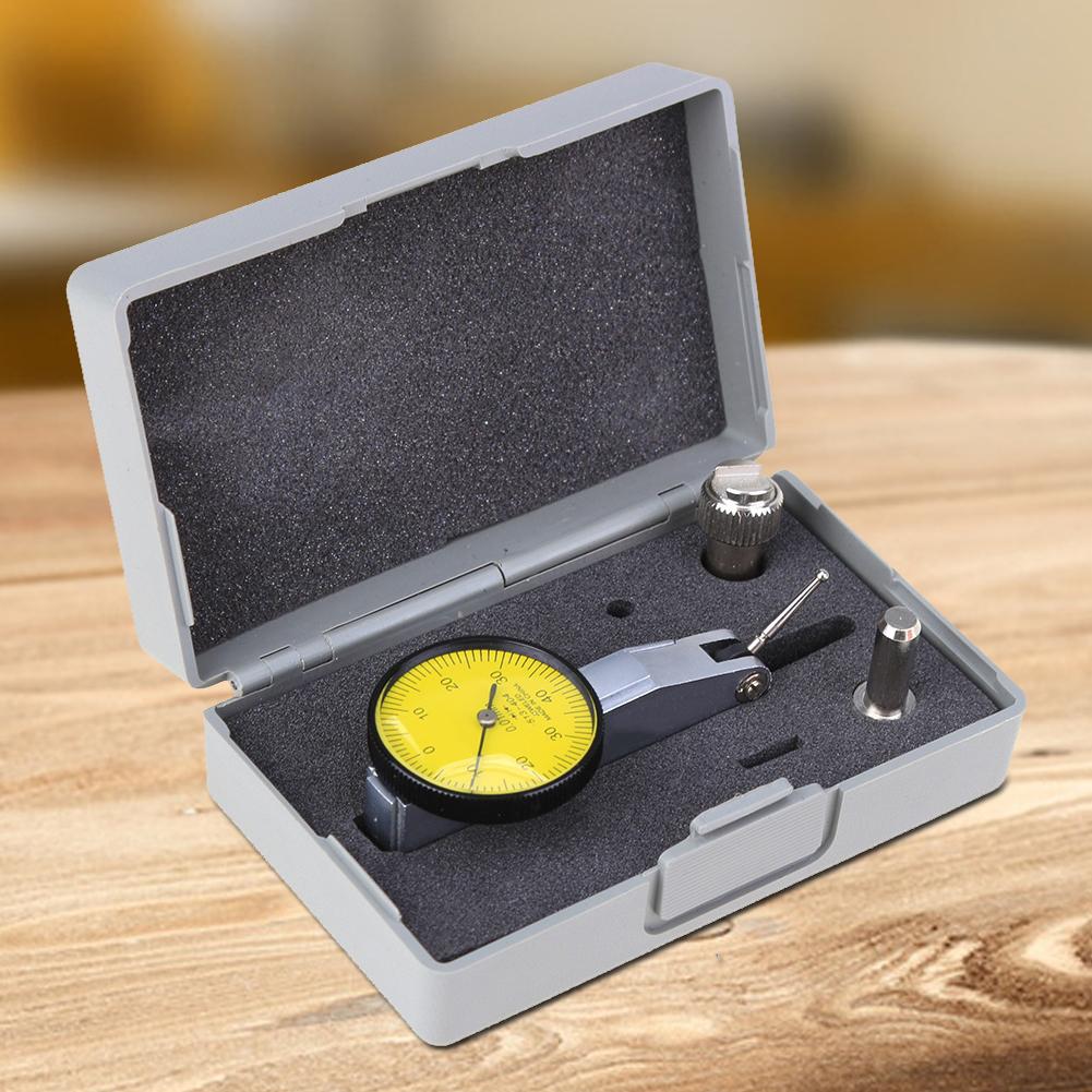0-0.8mm Precision Waterproof Test Lever Indicator Gauge Scale Meter