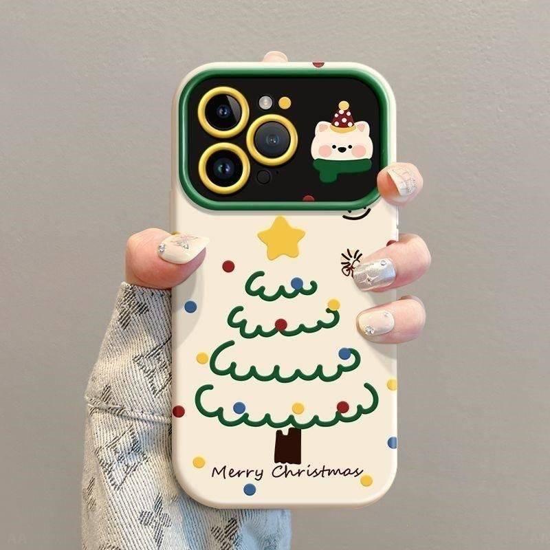 

Dog Christmas Tree Rope Compatible with Apple 17 Pro Max Phone Cases 16/15 Pro Cartoon 14/13/12/11 apple 17promax