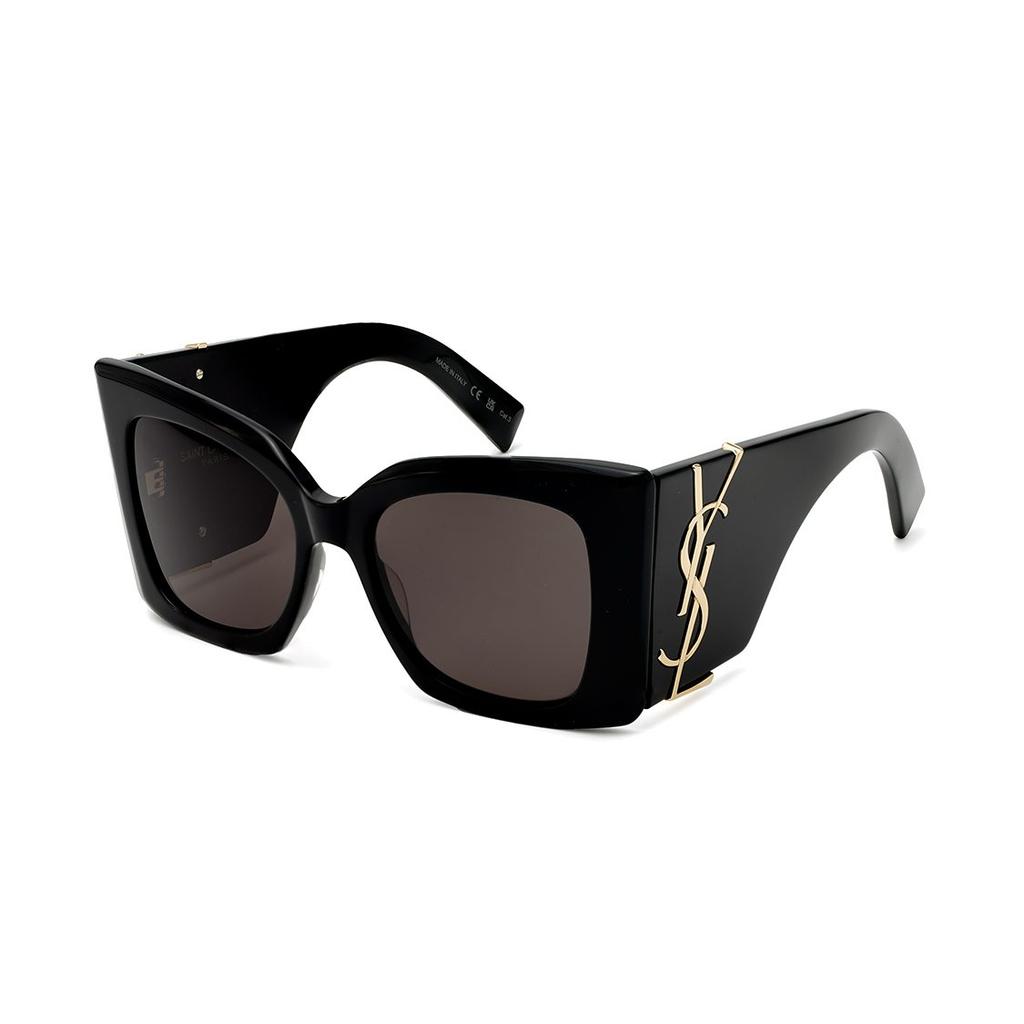 SAINT LAURENT Eyewear Blaze Geometric frame Sunglasses SLM119-001