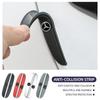 4PCS Car Door Scratch Protector Stickers Bumper Anti-collision Strip For Mercedes Benz AMG W204 W203 W211 W212 W213 W205 W201