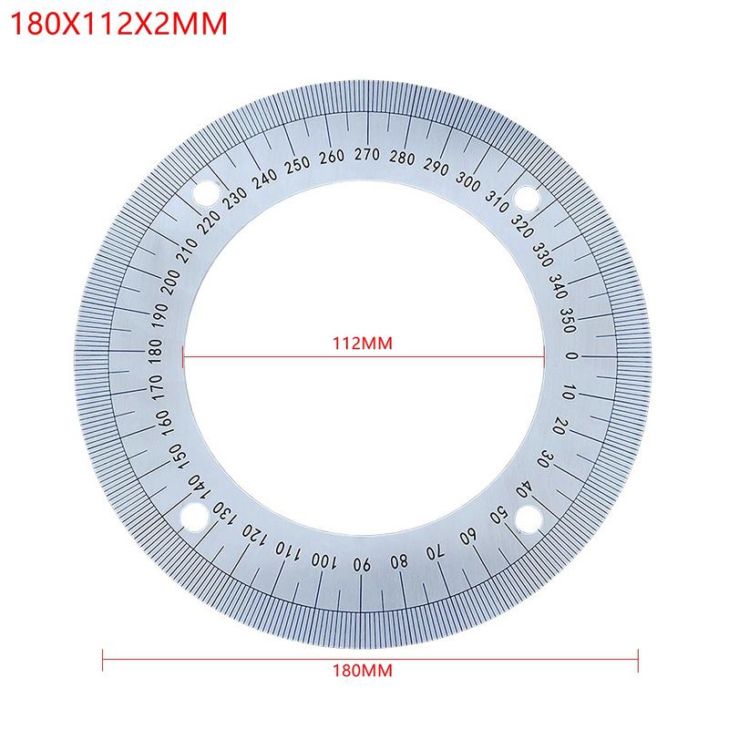 1 gabals 360 nerūsējošā tērauda leņķmēra