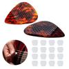 16Pcs Self Adhesive Guitar Pick Accessory Helpful Guitar Picks Grip Guitar Pick Grip, Silicone Grip for Guitar Picks
