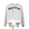 American Cotton T-Shirt Men'S Bottoming Shirt Long-Sleeved Fashion Trend Top Autumn And Winter Men'S And Women'S Crew Neck Sweater