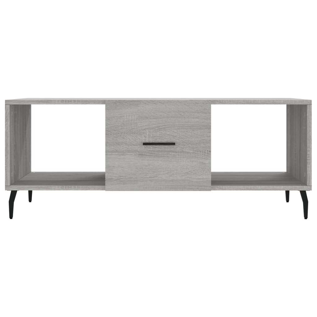 Coffee Table, Grey Sonoma Oak, 102x50x40 Cm