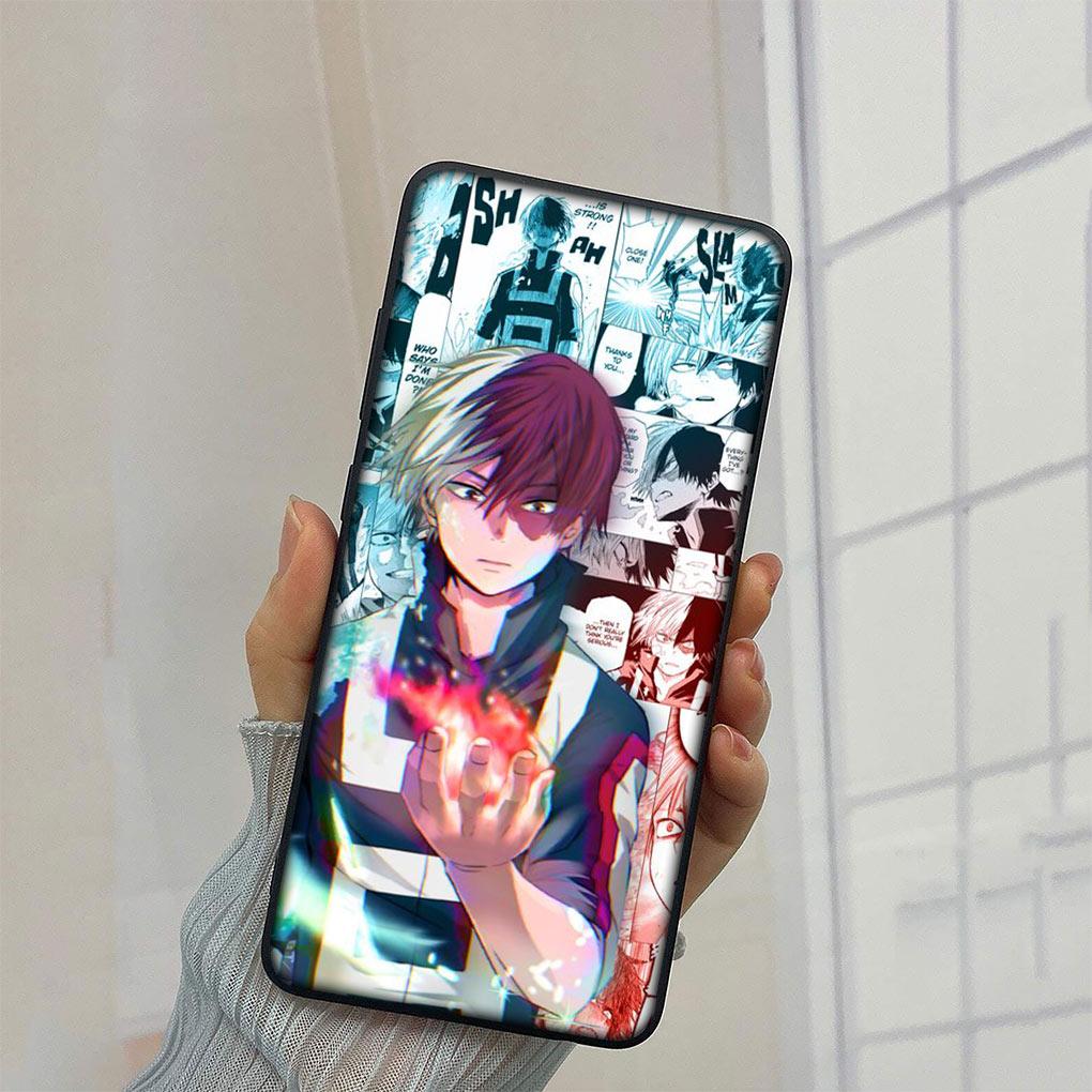 Boku My Hero Academia BNHA Shoto Todoroki Cover Phone Case for Samsung Galaxy S23 S22 S21 S20 Fe Ultra S8 Plus M21 + Casing