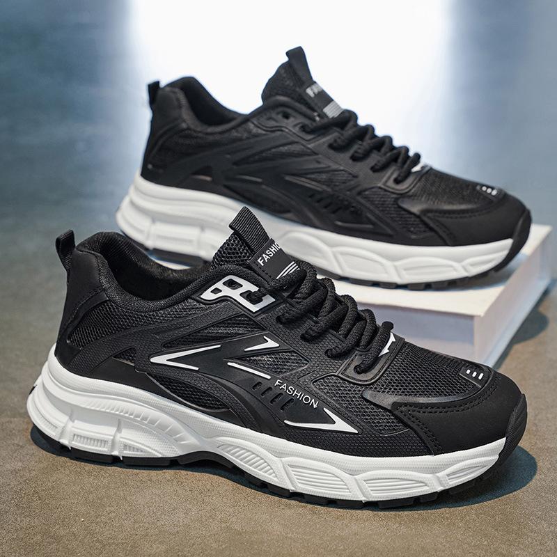 Men s shoes men s light and breathable versatile sports and leisure hollow non-slip dad shoes men s shoes 39