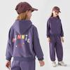 Autumn 2025 Minnie Girls' Tracksuit: Cute Hooded Jacket & Cuffed Sweatpants