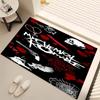 1pc My Chemical Romance Print Area Rug - Soft, Washable Non-Slip Indoor Mat, Living Room, Home Office Decorative Rug,Office Decorative