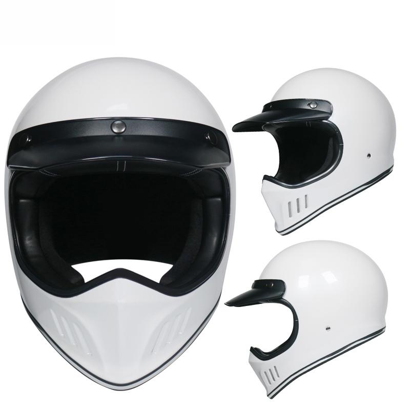 Motorcycle Helmet Full Face Casco Moto Helmet Vintage Chopper Retro Helmet Capacete De Motocicleta