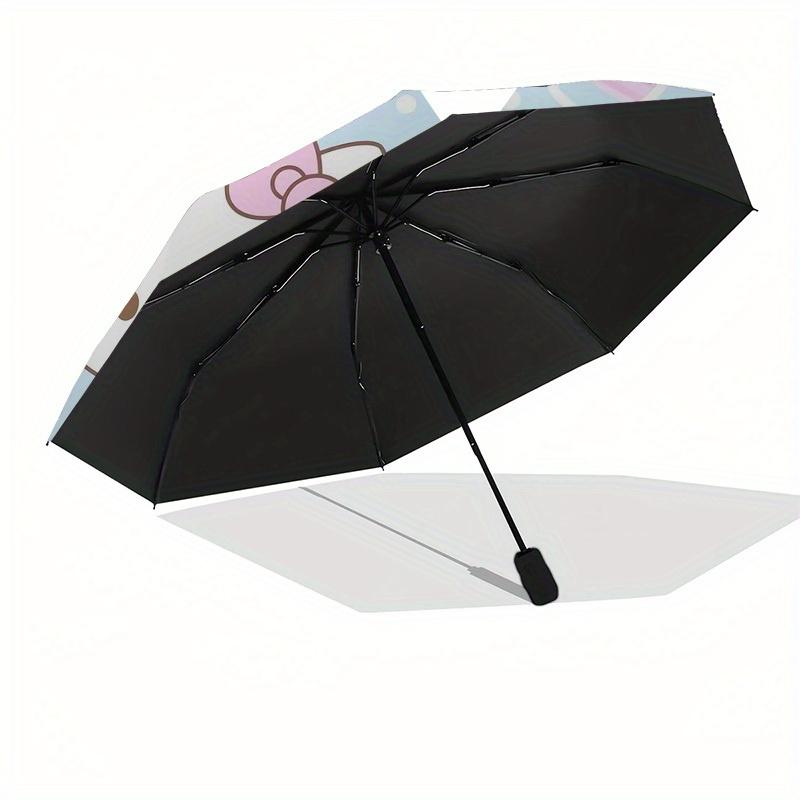 1pc Hello Kitty Winter Adventure Umbrella with Plastic Handle,Suitable for All Seasons Home Travel Outdoor UmbrellaSanlio266
