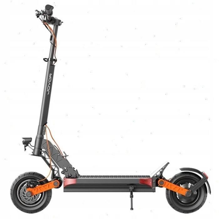 Scooter électrique JOYOR S5 PRO (avec certification ABE) - Moteur 500 W - Batterie 48 V-26 Ah - Freins à disque - Noir