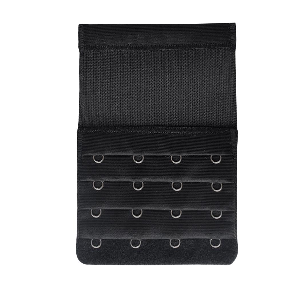 Buckle Bra Extender Clasp Flexible Extension Strap 2/3/4 Hooks Black White Nude Buckle Bra Extender Clasp Flexible Extension Strap 2/3/4 Hooks Black White Nude