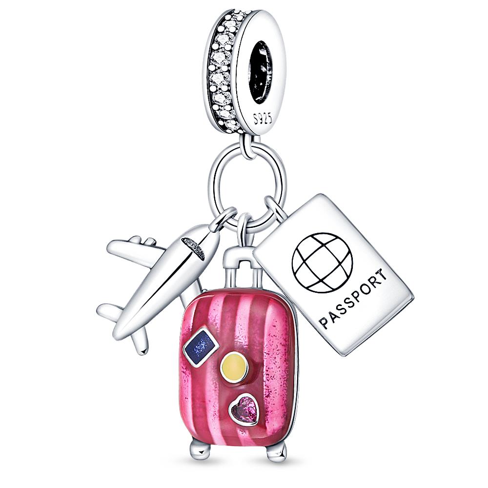 New 925 Silver Dumbo Series Love Pendant, Suitable for Original 925 Bracelet DIY Gift
