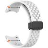 No Gaps Band for Samsung Galaxy Watch 7 FE 5 6 4 Classic 5 Pro 44mm Magnetic Silicone Bracelet Correa Galaxy Watch6 Watch4 Strap