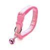 Fashion cute bell pet collar Teddy Pomeranian dog cartoon footprints collar