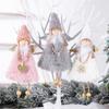 1~10PCS New Year Christmas Elf Doll  Kids Gift Xmas Tree Decor Plush Angel Pendant Christmas Decor 2024 Navidad Home Decor