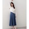 Proportion Body Dressing Sequin Mesh Knit Cream Yellow Women's Sweater,