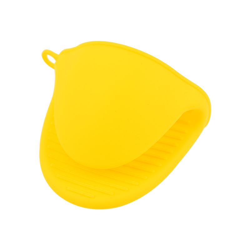 Silikon-Mini-Ofenhandschuh, isolierte Handklammern, verbrühungssicher, Mikrowellen-Ofenhandschuh, rutschfester Clip, Topfdeckel, Küchenutensilien