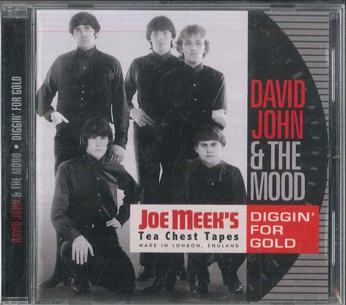 

CD DAVID JOHN THE MOOD Diggin For Gold Joe Meeks Tea Ch TCTCD5 CHERRY RED 2023 UK Rock Used