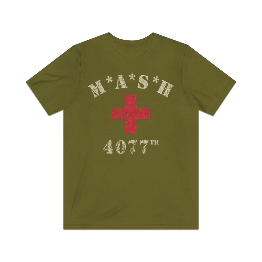 M*A*S*H 4077. zdravotník 1970 Vintage pánské tričko