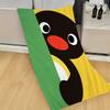 Pingu Cartoon Pingu Microvezel Bedrukt Strandlaken Bergbeklimmen Yoga Strand Zwemmen Hardlopen Absorberend Zacht Handdoek