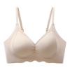 Jelly soft support seamless underwear women's summer thin small breasts gather sexy close breast anti-sagging women's bra