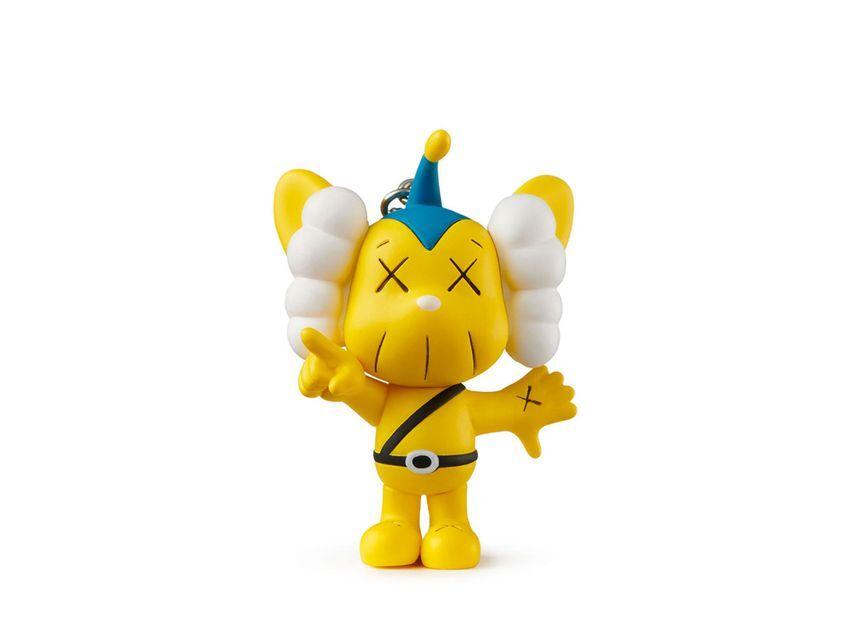 KAWS JPP KEYHOLDER Yellow One-Size