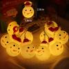 Christmas Decorative Lights String Snowman Christmas Tree Hanging Lights Showcase Shop Scene Decoration Atmosphere Lights