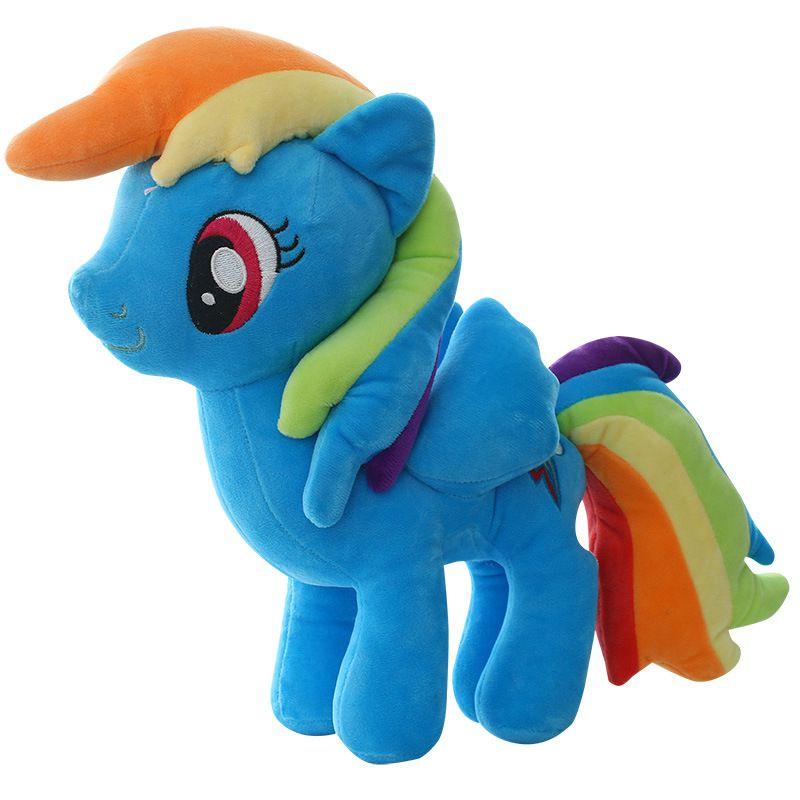 

Pony Little My Plush Toy Spike Twilight Sparkle Stuffed Doll Kids Gifts Children Blue,30cm/11.81in