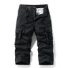 New Eight-point Pants Casual Loose Overalls Trendy Brand Straight Casual Men's High Street Pants Summer Men's Clothing
