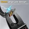2025+ U5 DC AC Current Tester 600A U-Shaped Clamp Meter True RMS Auto-Ranging TFT Screen USB Rechargeable 1200mAh NCV Multimeter