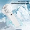 Rechargeable Portable Handheld Fan 5-Speed, 3600mAh, 162mm White