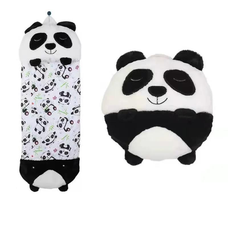 Kinder Cartoon Schlafsack Kissen Geburtstagsgeschenk Kinder Gemütlich Plüsch Warm Schlafsack Tier Jungen Mädchen Weich Schlafsack